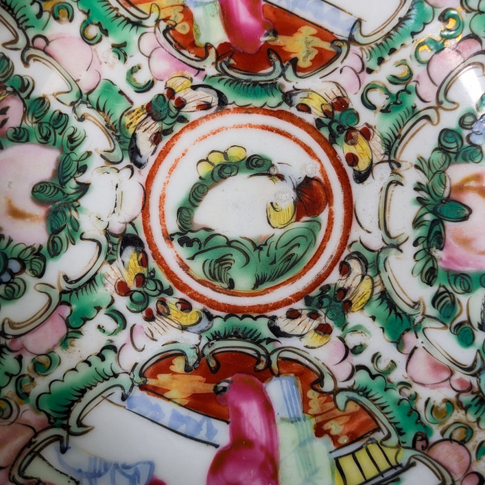 Cuenco Rose medallion Cantonés, China, primera República China (1911-1949)