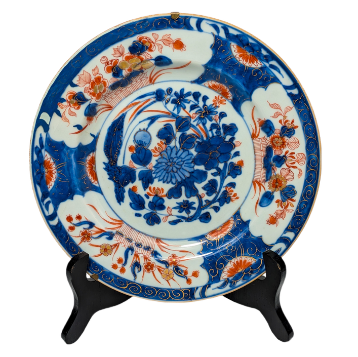 Plato Imari, China, Dinastía Qing, Periodo Kangxi (1662-1722)