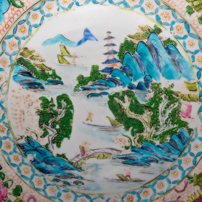 Plato Cantonés, China, Dinastía Qing, Periodo Daoguang (1820-1850)