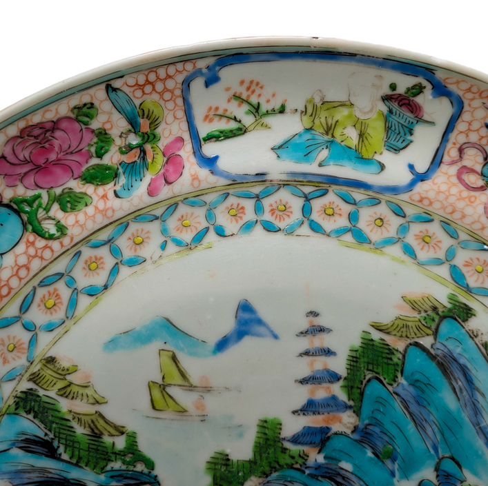 Plato Cantonés, China, Dinastía Qing, Periodo Daoguang (1820-1850)