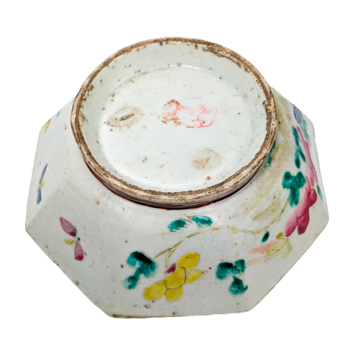 Copa de Ofrendas Peranakan Nyonya, China, Dinastía Qing, Periodo Tongzhi (1861-1875)