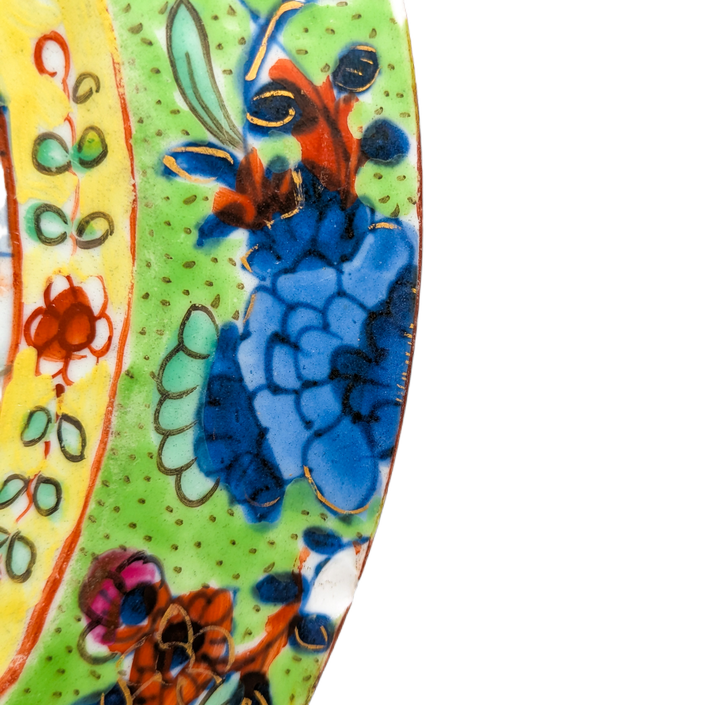 Plato Chino Clobbered, Periodo Kangxi (1662 -1722)