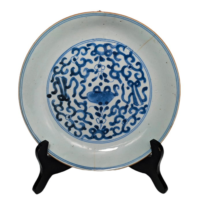 Plato Chino Azul y blanco, Periodo Kangxi (1662-1722)