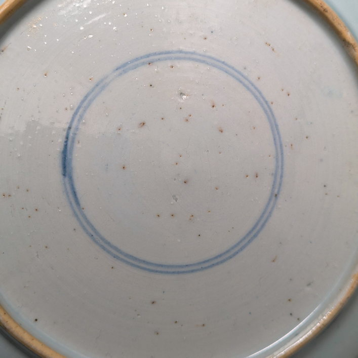 Plato Chino Azul y blanco, Periodo Kangxi (1662-1722)