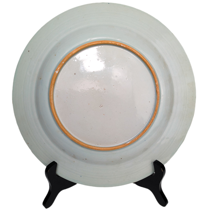 Plato Chino azul y blanco, Periodo Qianlong (1736-1795)