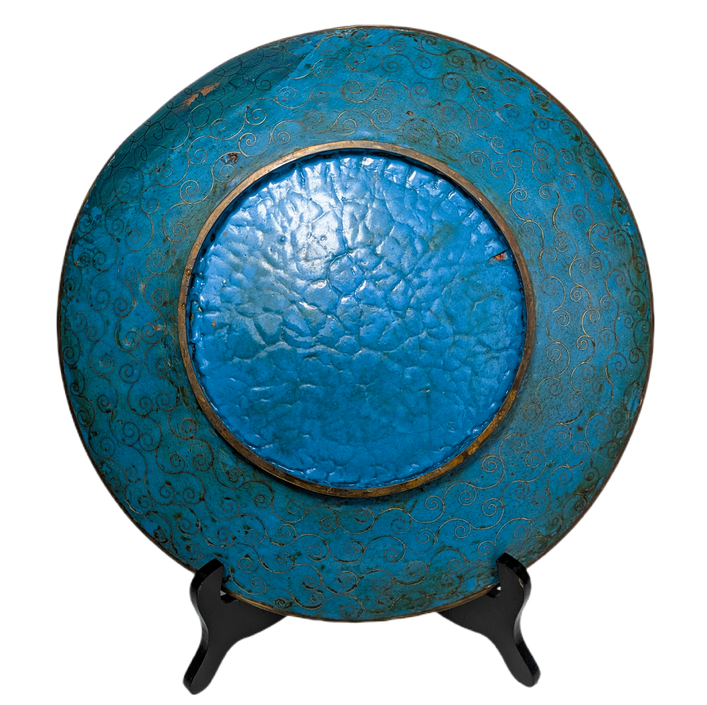 Plato Japonés de Cloisonné, Periodo Meiji (1868-1911)