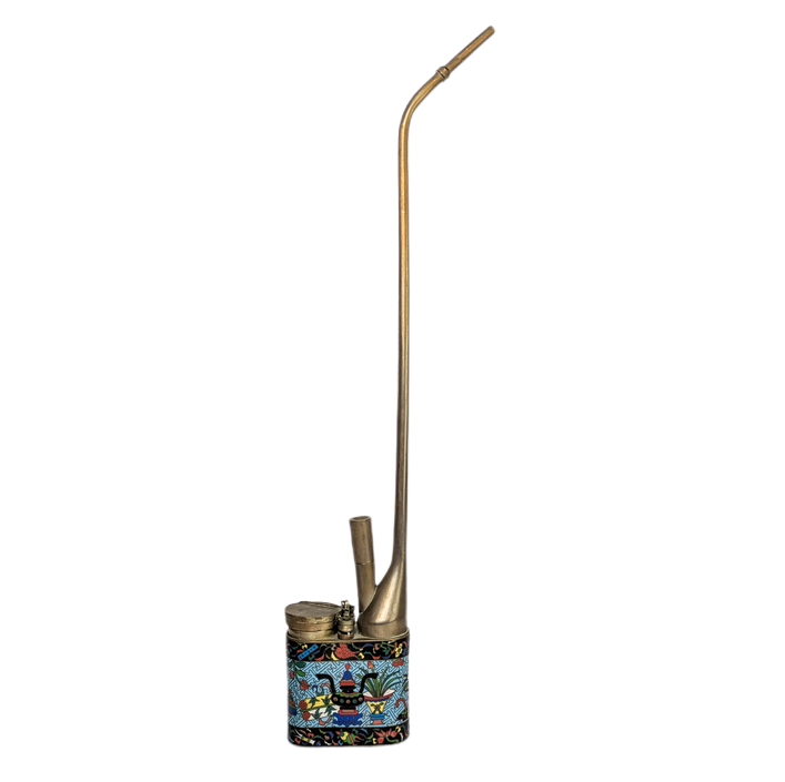 Pipa de opio China de cloisonné, Primera República de China (1911-1949)