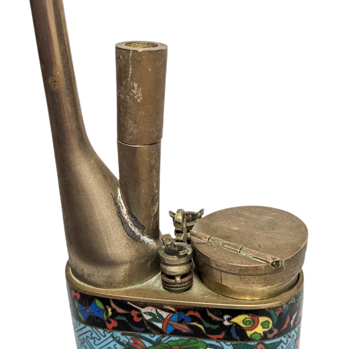 Pipa de opio China de cloisonné, Primera República de China (1911-1949)