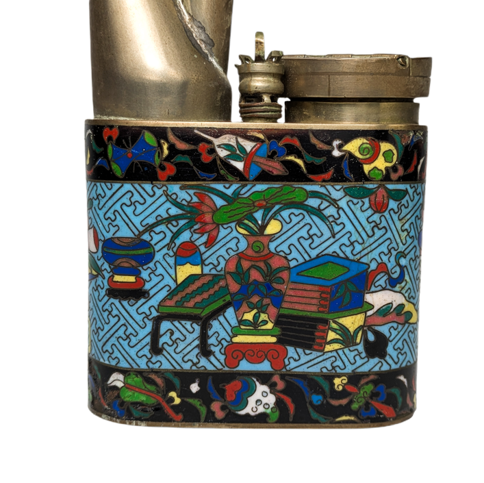 Pipa de opio China de cloisonné, Primera República de China (1911-1949)