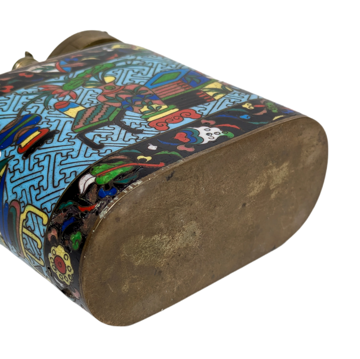 Pipa de opio China de cloisonné, Primera República de China (1911-1949)