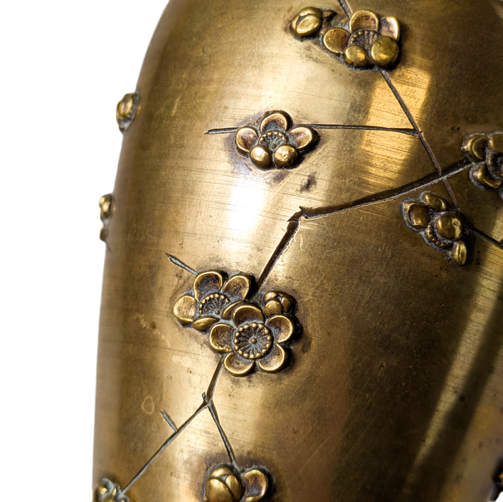 Jarrón Japonés de bronce, Periodo Meiji (1868-1911)
