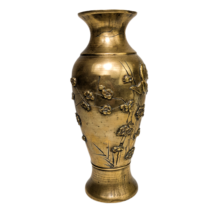 Jarrón Japonés de bronce, Periodo Meiji (1868-1911)