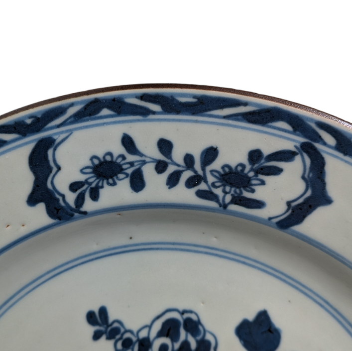 Plato Chino Azul y blanco, Periodo Kangxi (1662-1722)
