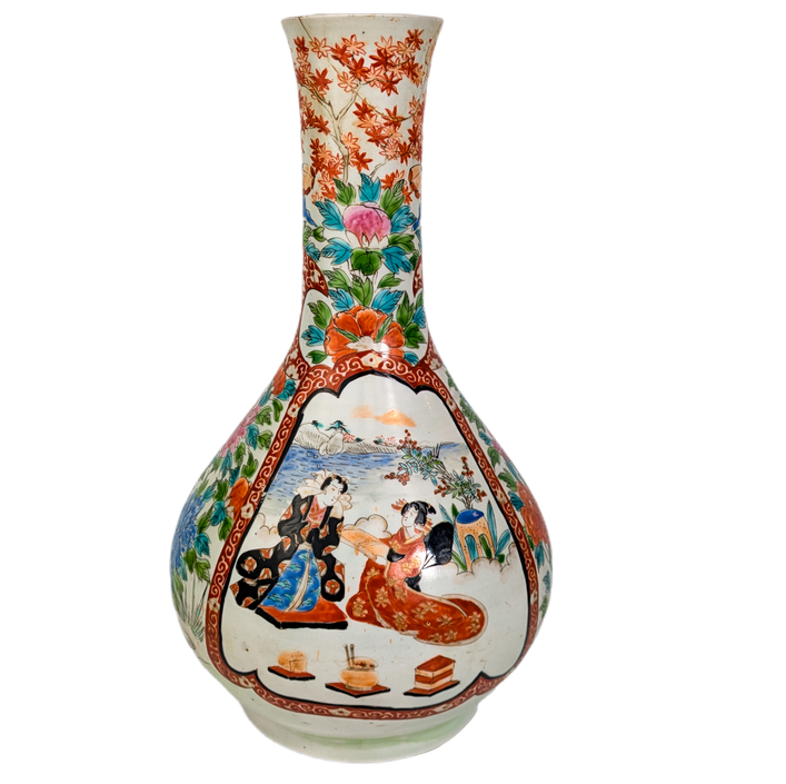 Jarrón Japonés Arita, Periodo Meiji (1868-1911)