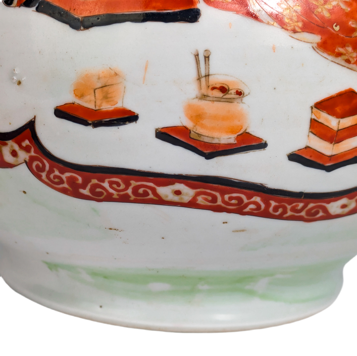 Jarrón Japonés Arita, Periodo Meiji (1868-1911)