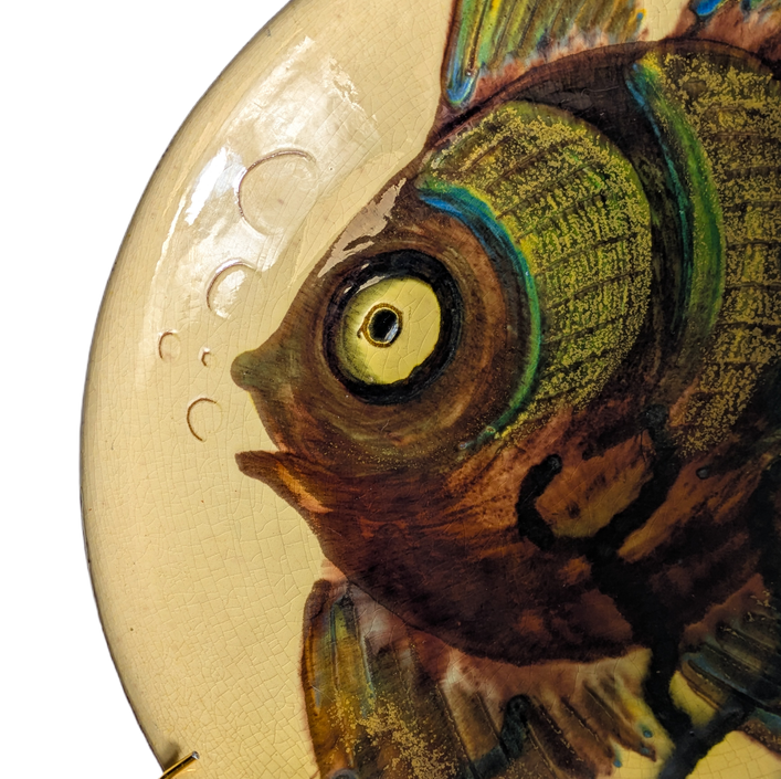 Plato de cerámica Catalana de Puigdemont, España c.1980