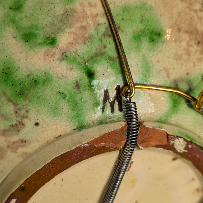 Plato de cerámica Catalana de Puigdemont, España c.1980