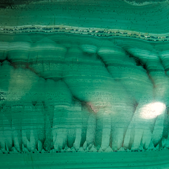 Huevo de Malaquita del Congo