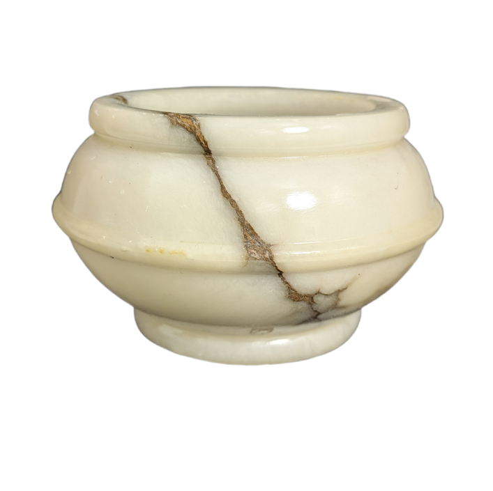 Recipiente de Alabastro veteado