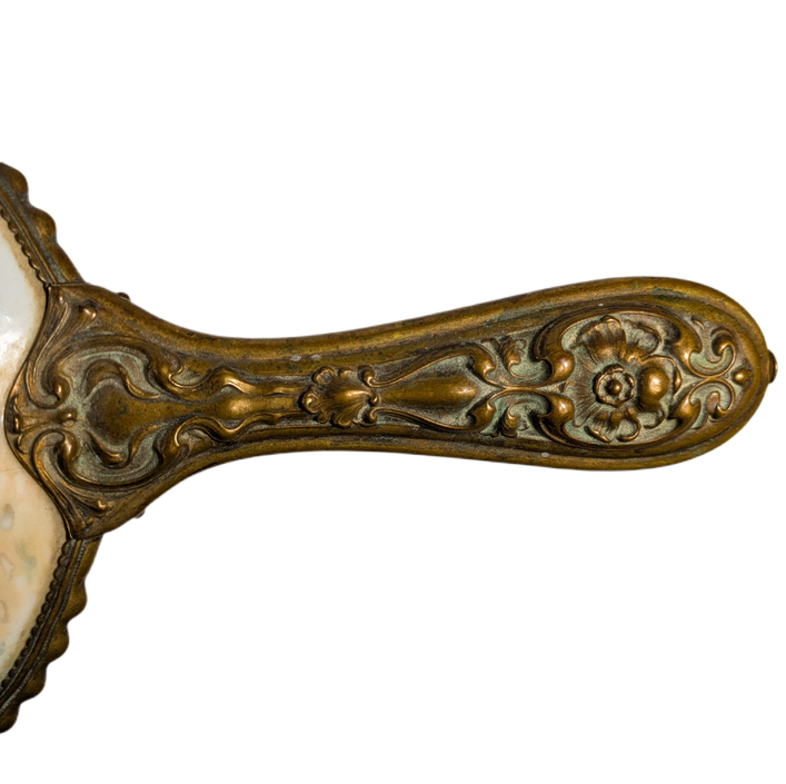 Espejo de mano Francés Art Nouveau c.1920