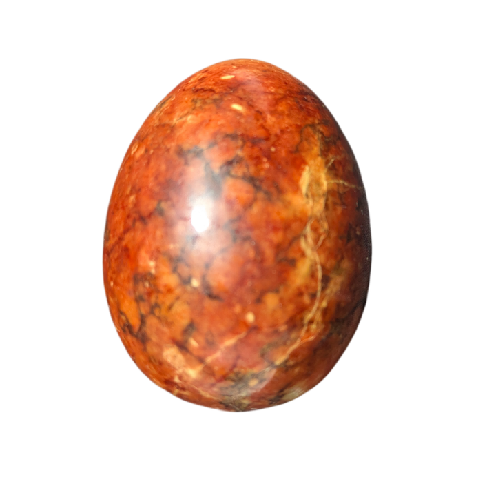 Huevo de Jaspe Rojo