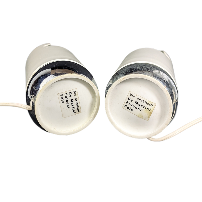 Pareja de Lámparas Reggiani 2294 - Diseño Italiano 1970 - Martini Falconi Fois