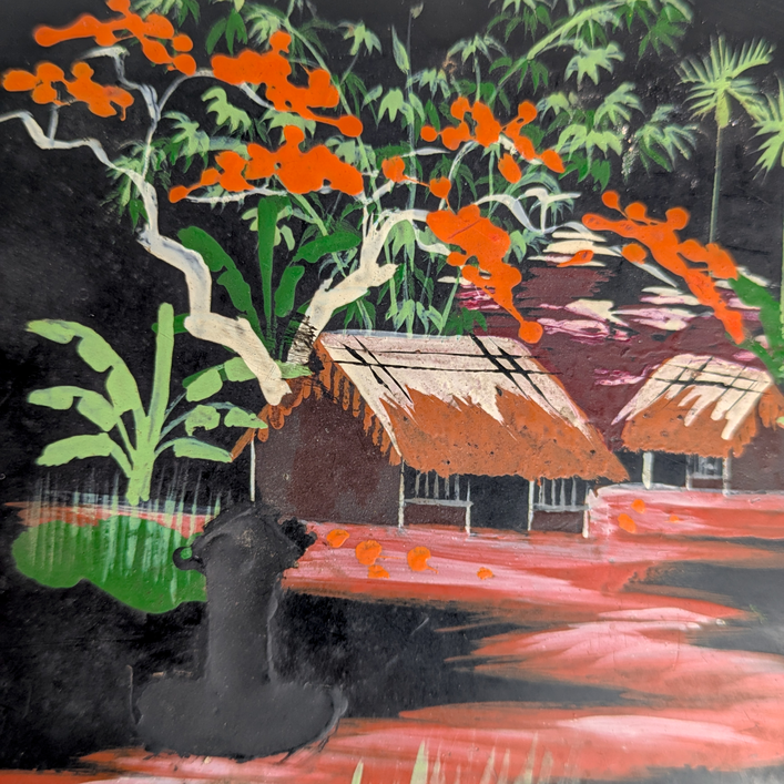 Caja de laca, Indochina c.1960