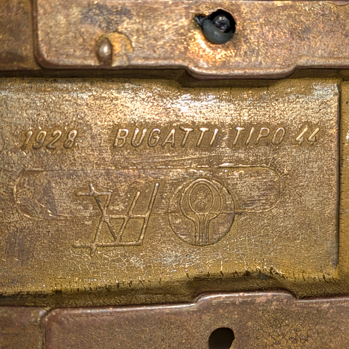 LOTE000521_06-1.png Coche modelo Bugatti Tipo 44 1928, Italica c.1970