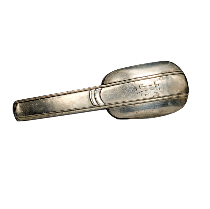 Cepillo de Pelo Francés Art Decó bañado en plata, c.1940