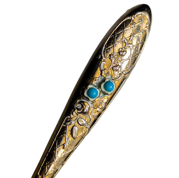 LOTE000527_02-1.png Matasellos de latón Plateado, italia c.1960