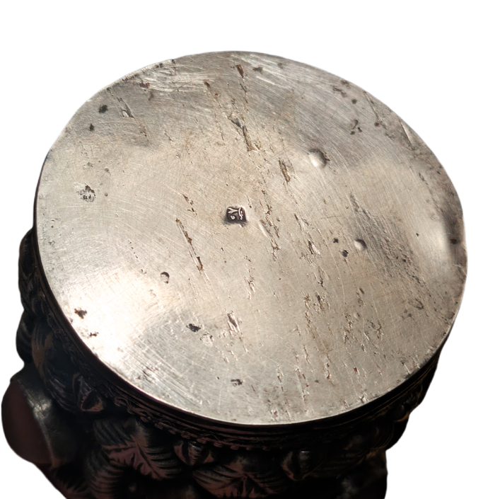 Vasito de plata Egipcia punzonada