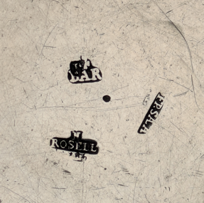 Pistero de Plata Barcelonesa s.XVIII Narcis Rosell