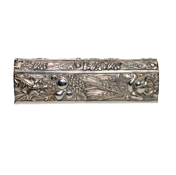 Cajita Palillero Chapado en plata Portuguesa