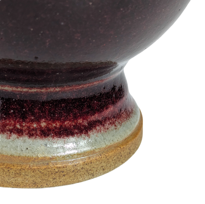 Conjunto de 4 Jarrones Sang de Boeuf Chinos s.XX