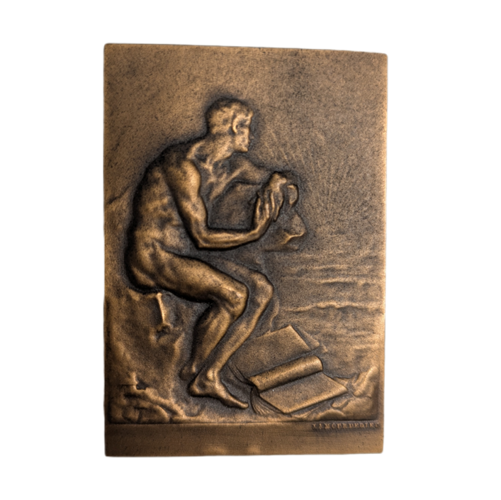 Medalla Francesa Société de Comptabilité de France bronce Lamourdedieu