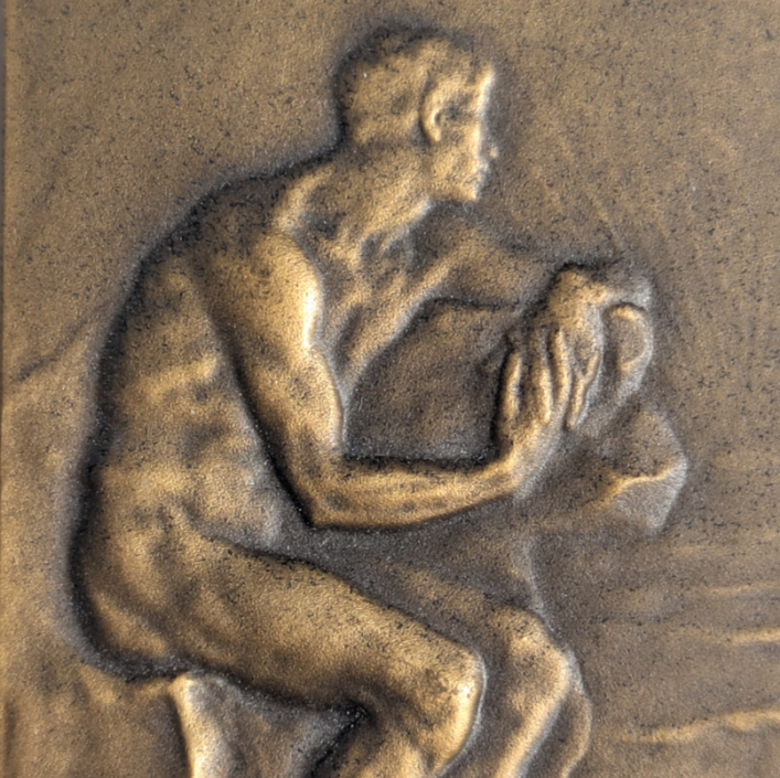 Medalla Francesa Société de Comptabilité de France bronce Lamourdedieu