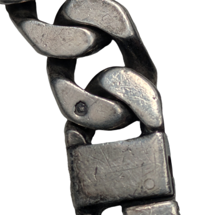 Brazalete Cadena esclava de plata 925 58g