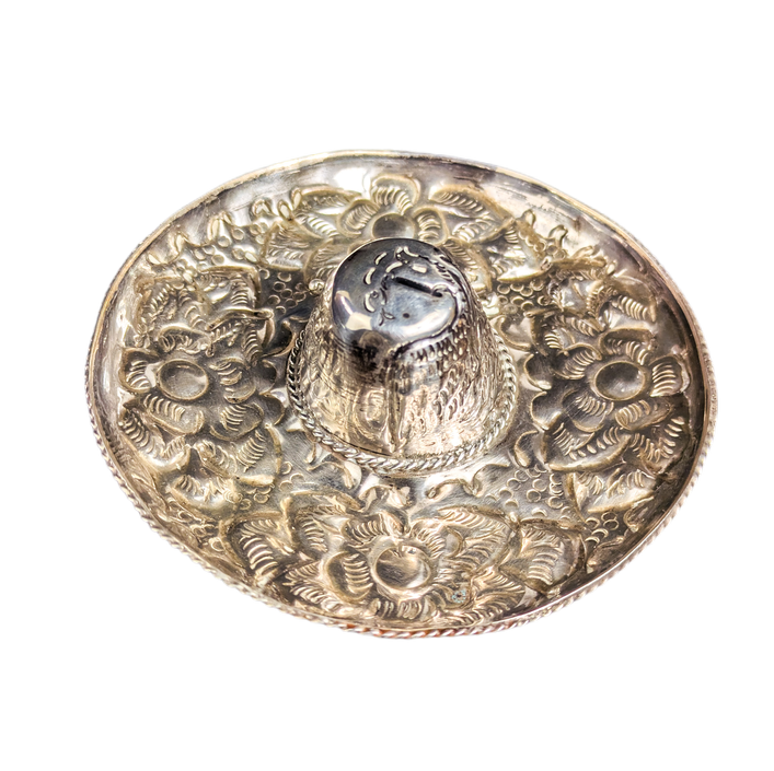Sombrero Mexicano de plata 925 Sanborns