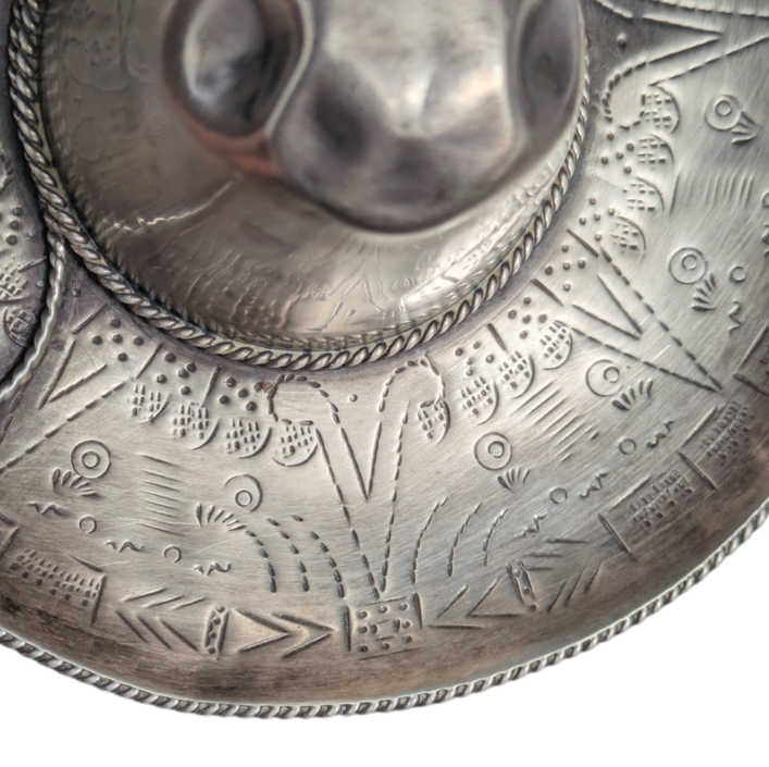 Gran Sombrero Mexicano de plata 925