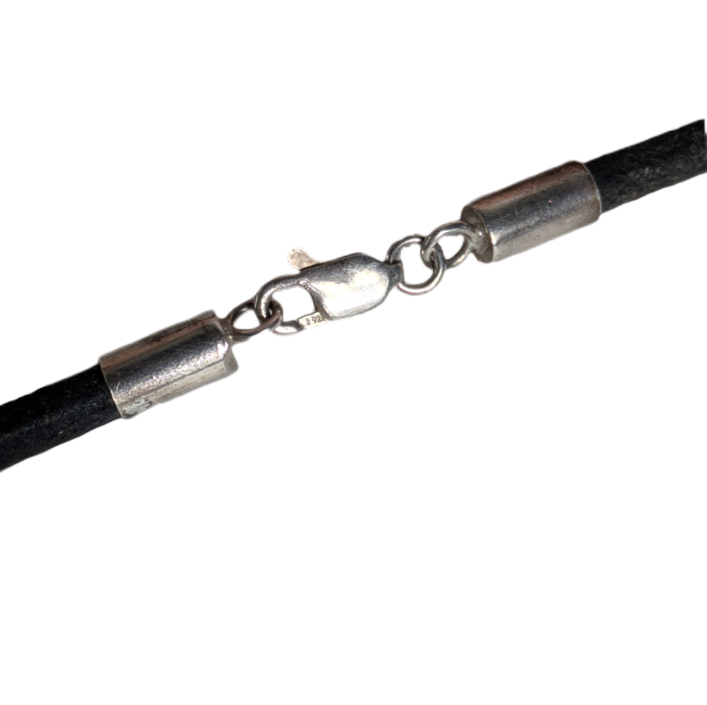 Collar de Plata con lapislázuli tribal Kuchi, Afganistán