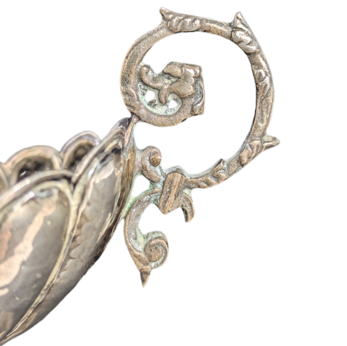 Salero de mesa de pellizco de plata Española "916"