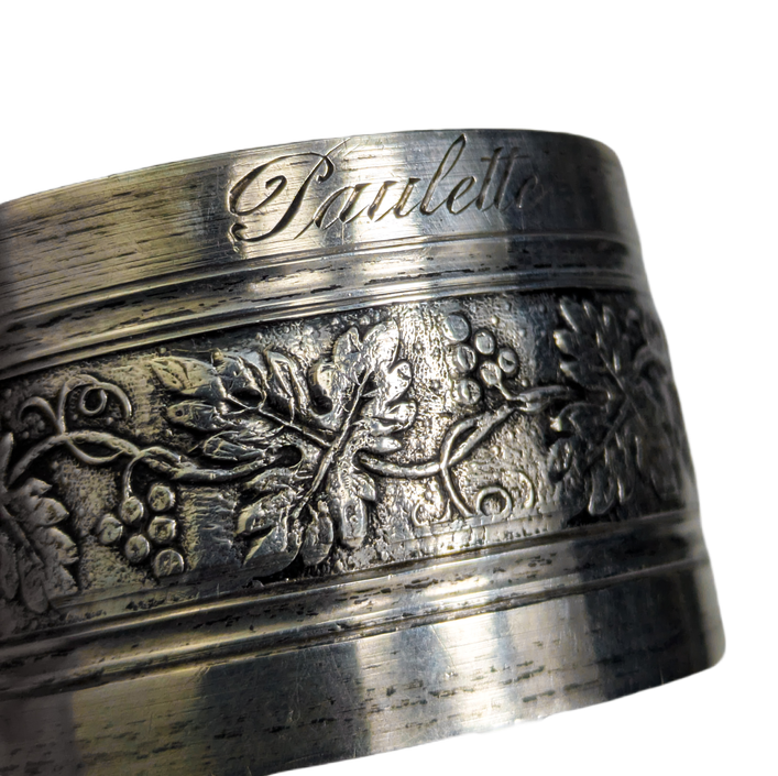 Aro para servilletas de plata minerva Francesa 20g