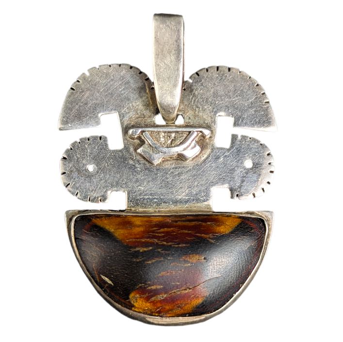 Colgante cuchillo tumi plata mexicana