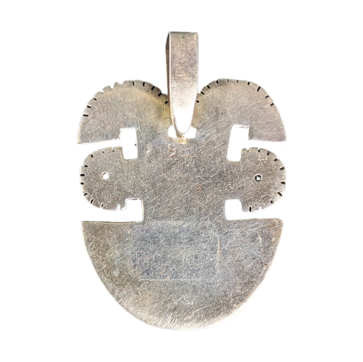 Colgante cuchillo tumi plata mexicana