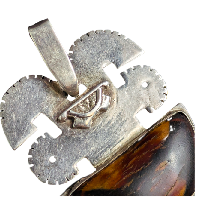 Colgante cuchillo tumi plata mexicana