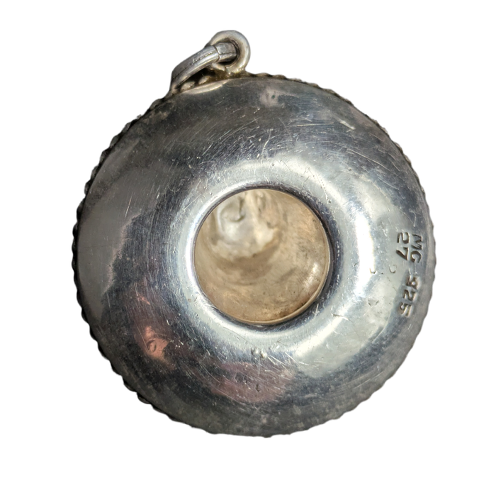 Colgante de sombrero mexicano de plata 925