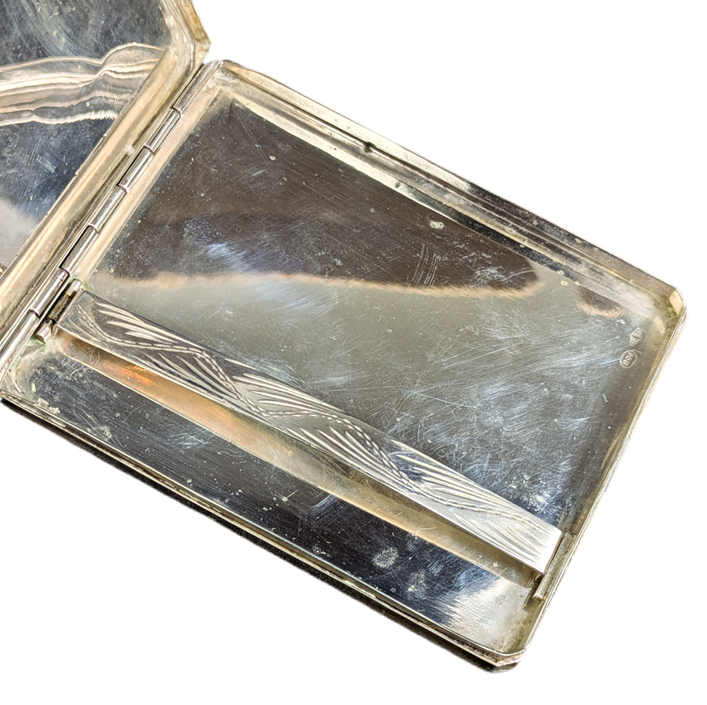 Pitillera plata 800 italiana burilada 94g