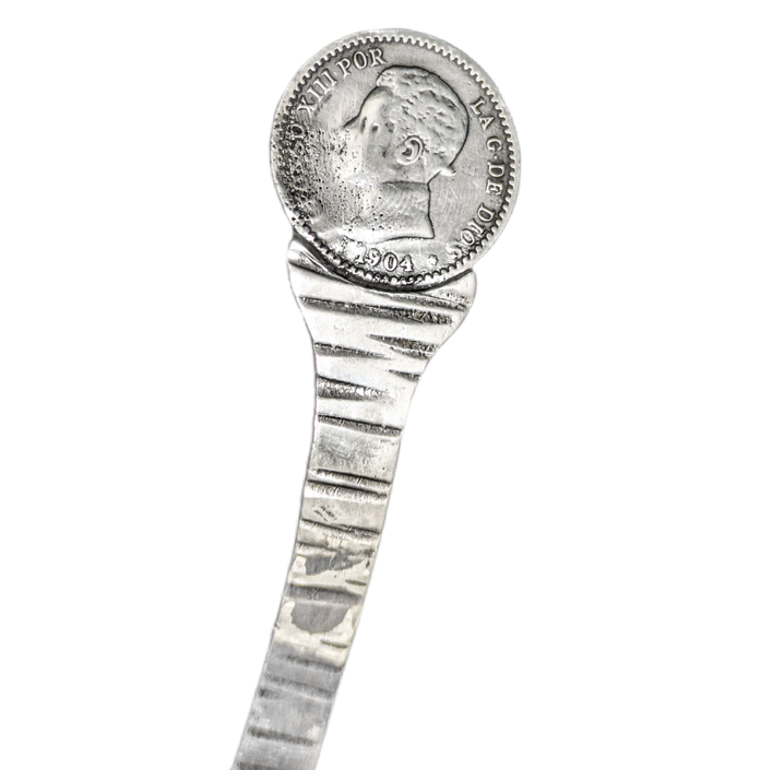 LOTE000613_03-1.png Cuchara de plata hecha con monedas Españolas del 1870 32g
