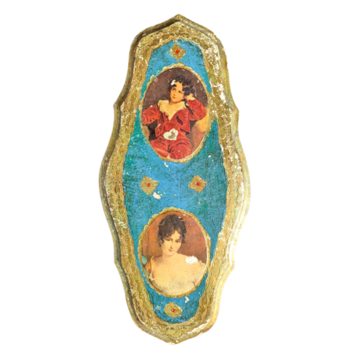 Tablilla de pared Florentina, Italia c.1960