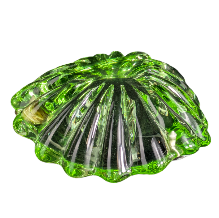 LOTE000620_07-1.png Cenicero de vidrio de Uranio y plata 925 española